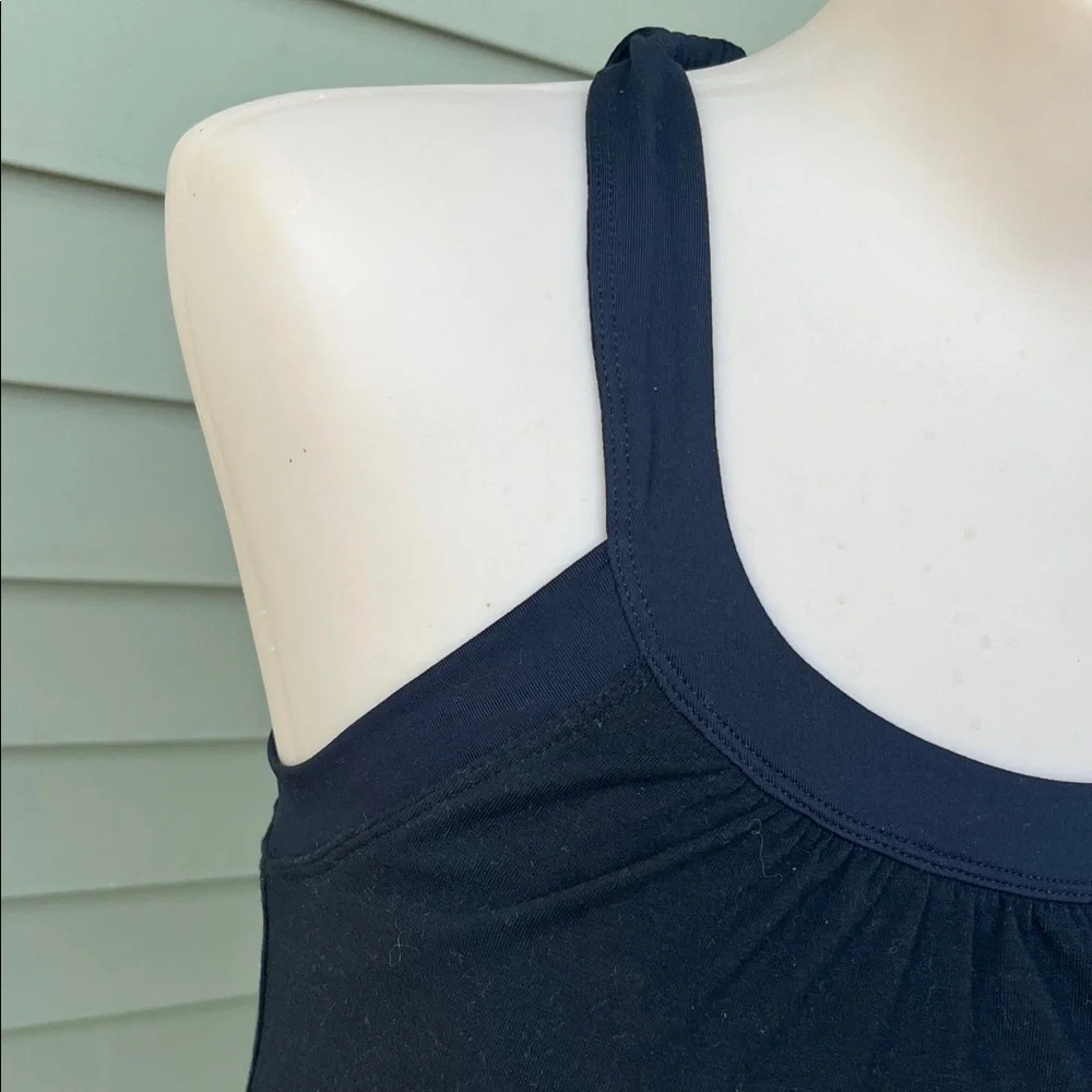 Like new Prana Black dress with built-in bra - Picture 3 of 14